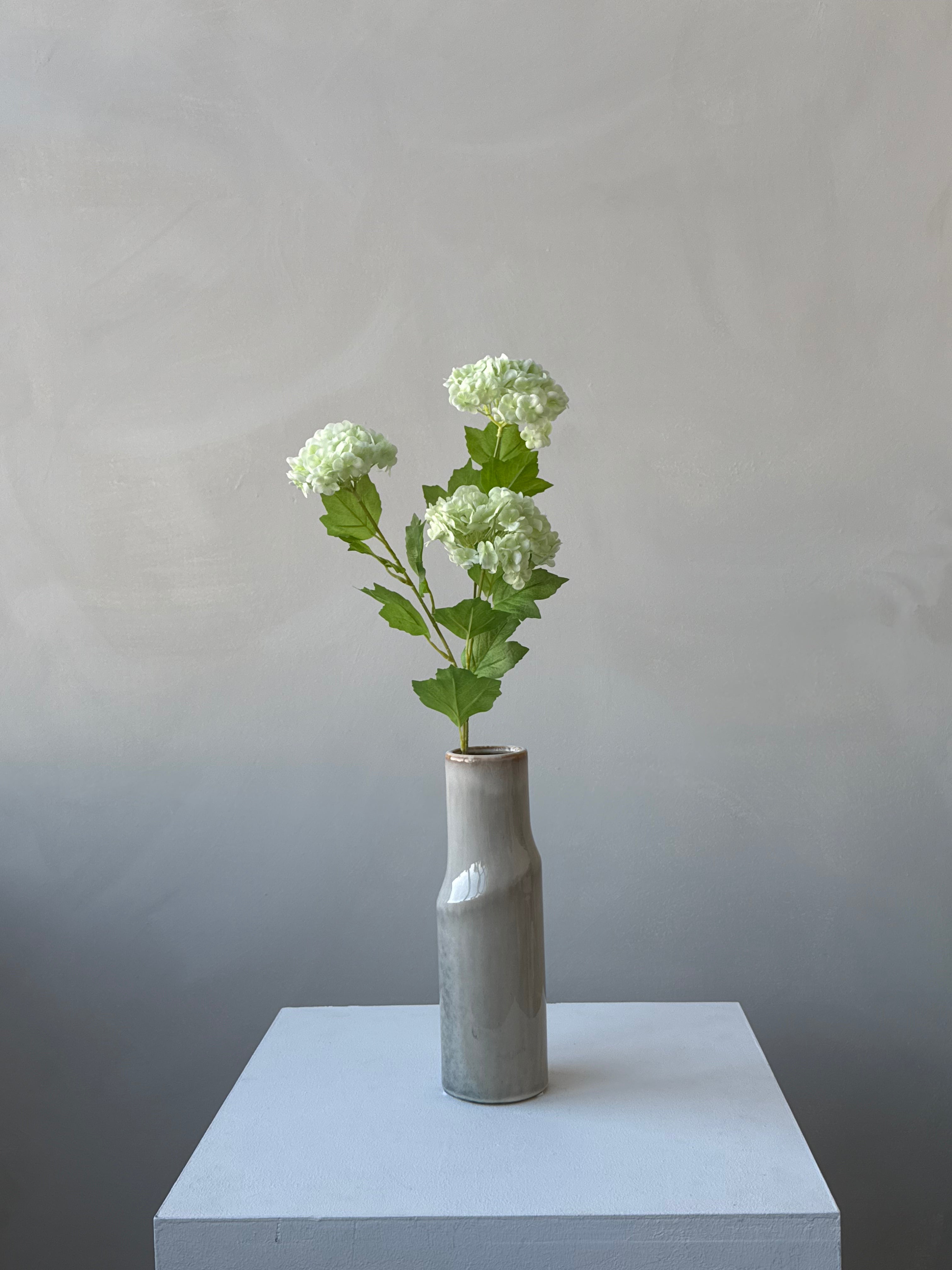 The Hydrangea Trio Stem - Celadon Green