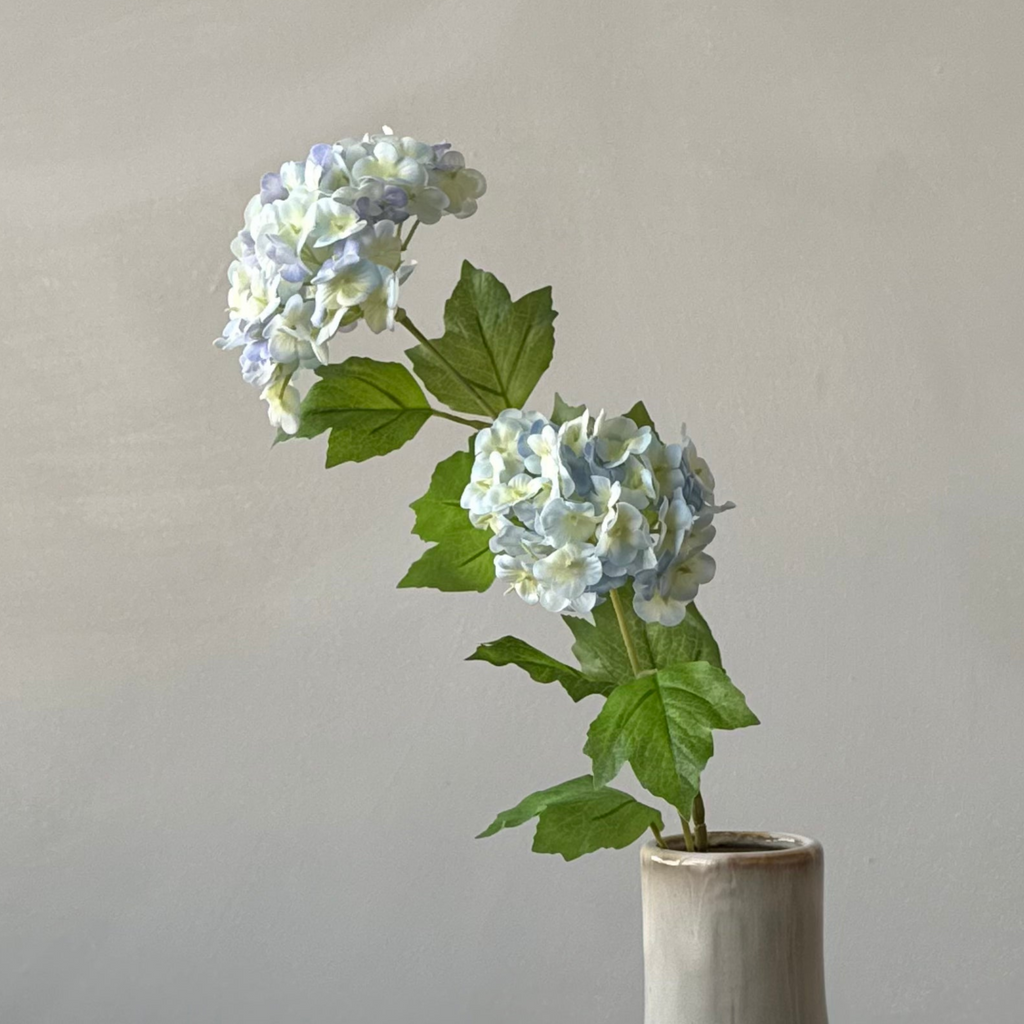 The Hydrangea Duo Stem - Periwinkle Blue
